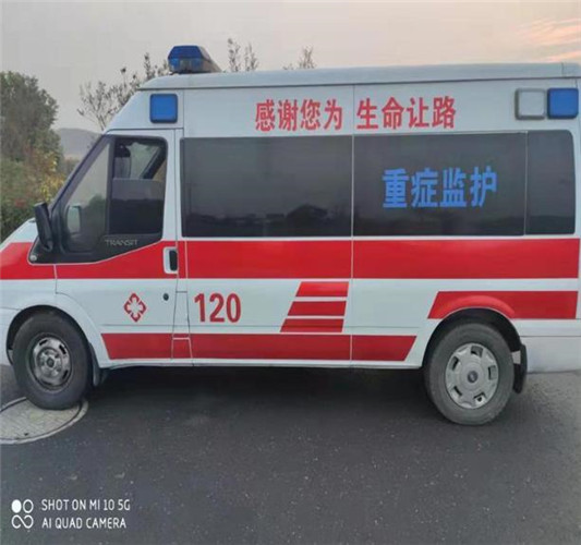 保定救护车出租服务案例3